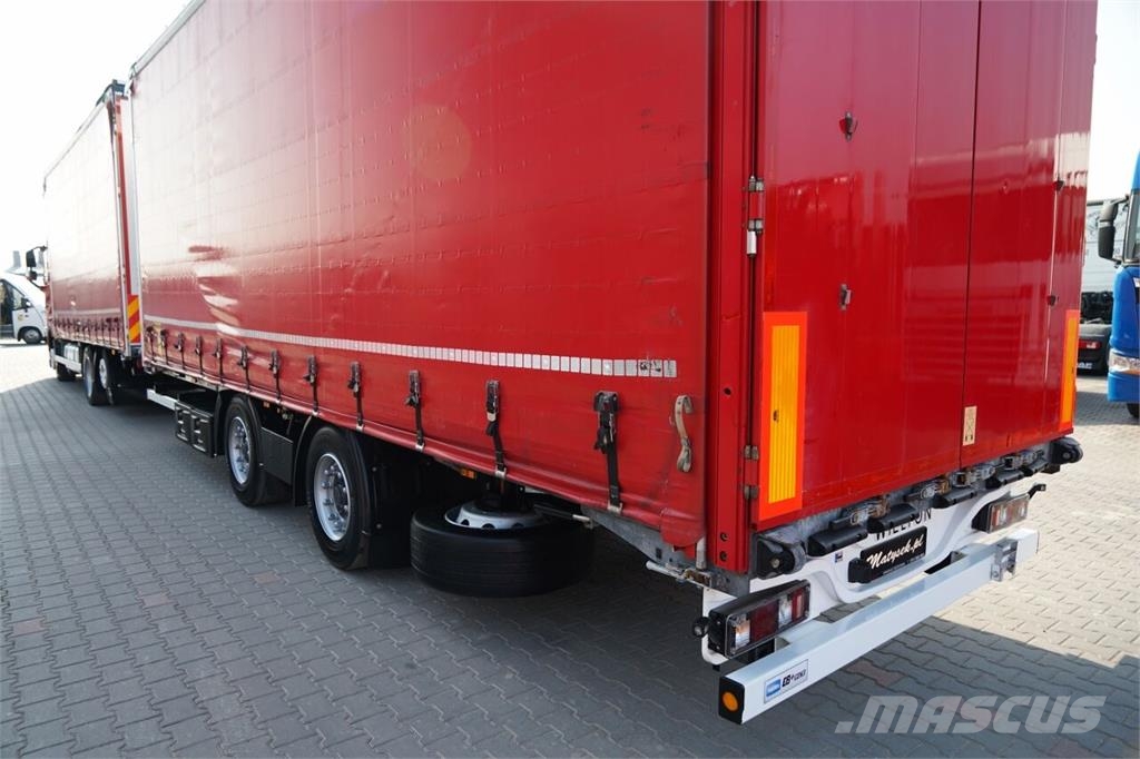 Volvo FH 460 / ZESTAW TANDEM / 120 M3 / PRZEJAZDOWY / I- Camión con caja abierta