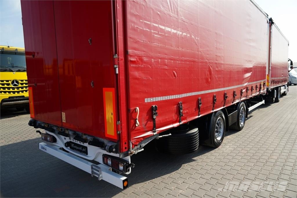Volvo FH 460 / ZESTAW TANDEM / 120 M3 / PRZEJAZDOWY / I- Camión con caja abierta