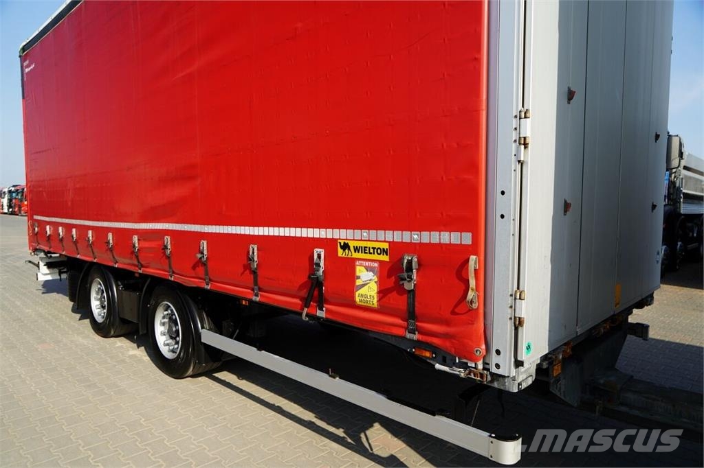 Volvo FH 460 / ZESTAW TANDEM / 120 M3 / PRZEJAZDOWY / I- Camión con caja abierta