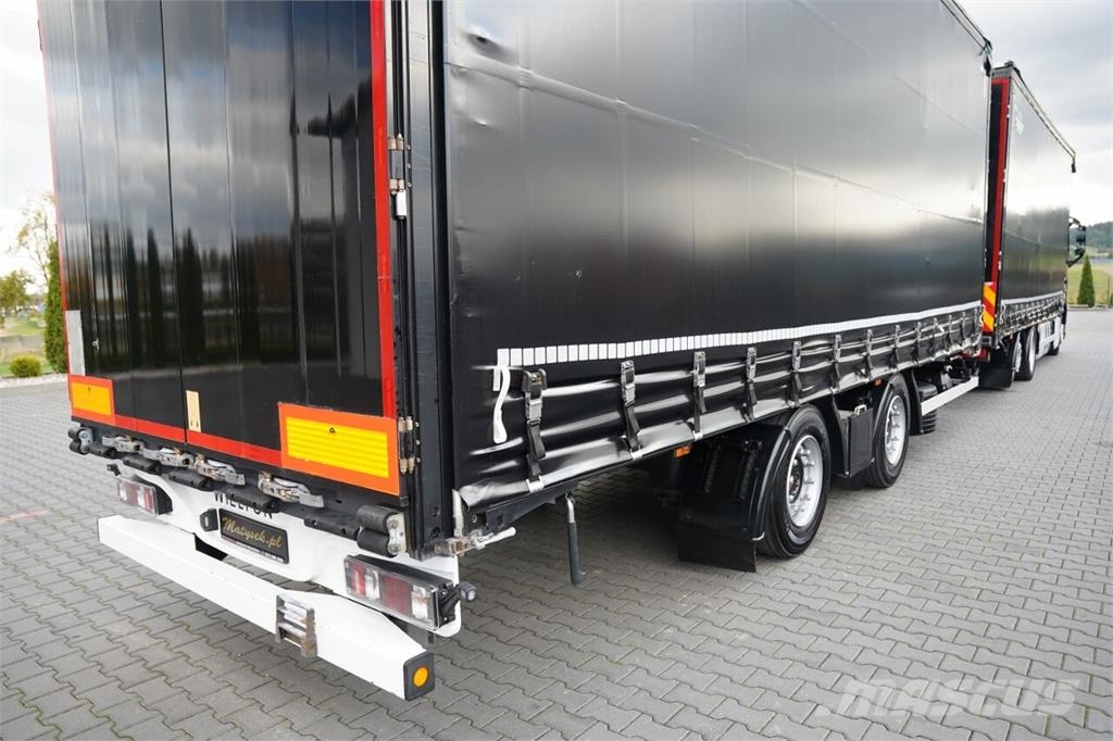 Volvo FH 460 / ZESTAW TANDEM / 120 M3 / PRZEJAZDOWY / 6x Pressukapelli kuorma-autot