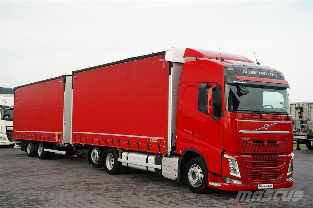 Volvo FH 460 / ZESTAW TANDEM / 120 M3 / PRZEJAZDOWY / I- Camión con caja abierta
