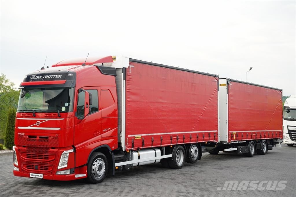 Volvo FH 460 / ZESTAW TANDEM / 120 M3 / PRZEJAZDOWY / I- Camión con caja abierta