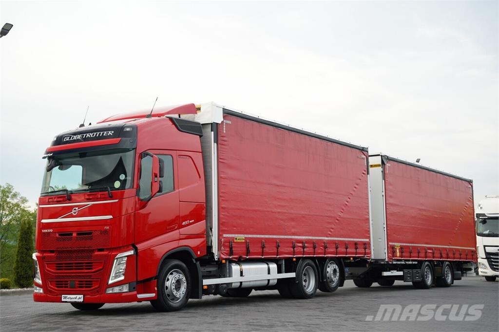 Volvo FH 460 / ZESTAW TANDEM / 120 M3 / PRZEJAZDOWY / I- Camión con caja abierta