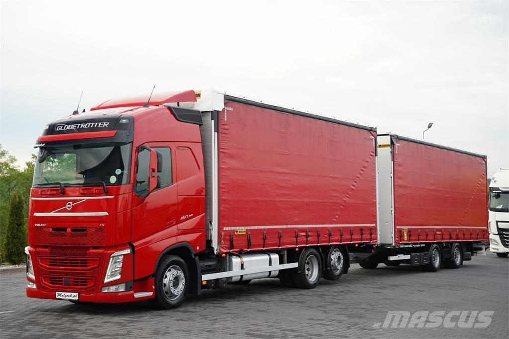 Volvo FH 460 / ZESTAW TANDEM / 120 M3 / PRZEJAZDOWY / I- Camión con caja abierta