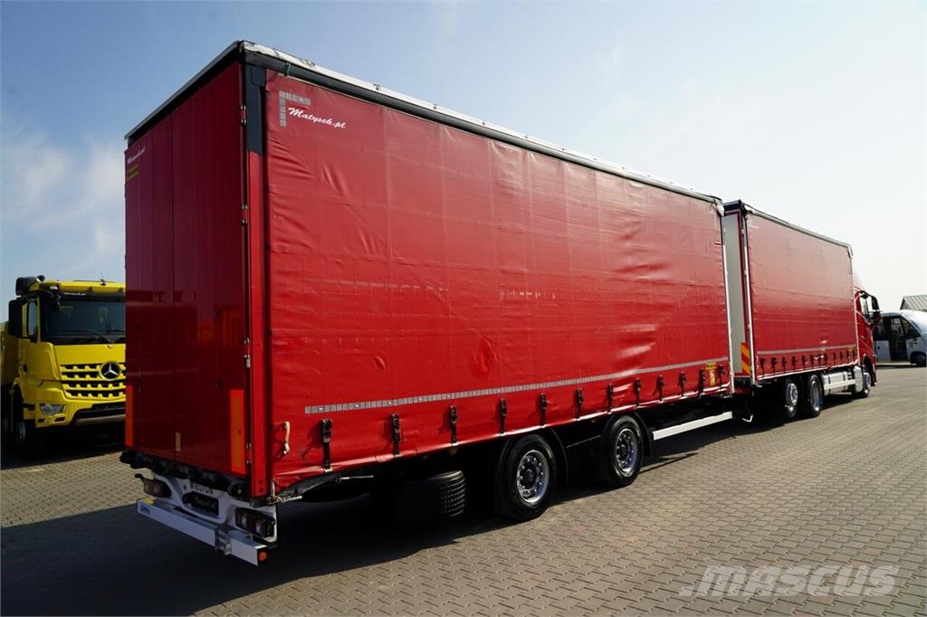 Volvo FH 460 / ZESTAW TANDEM / 120 M3 / PRZEJAZDOWY / I- Camión con caja abierta