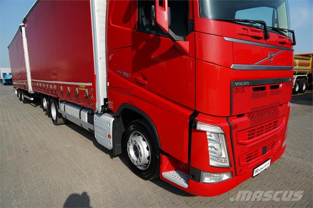 Volvo FH 460 / ZESTAW TANDEM / 120 M3 / PRZEJAZDOWY / I- Camión con caja abierta