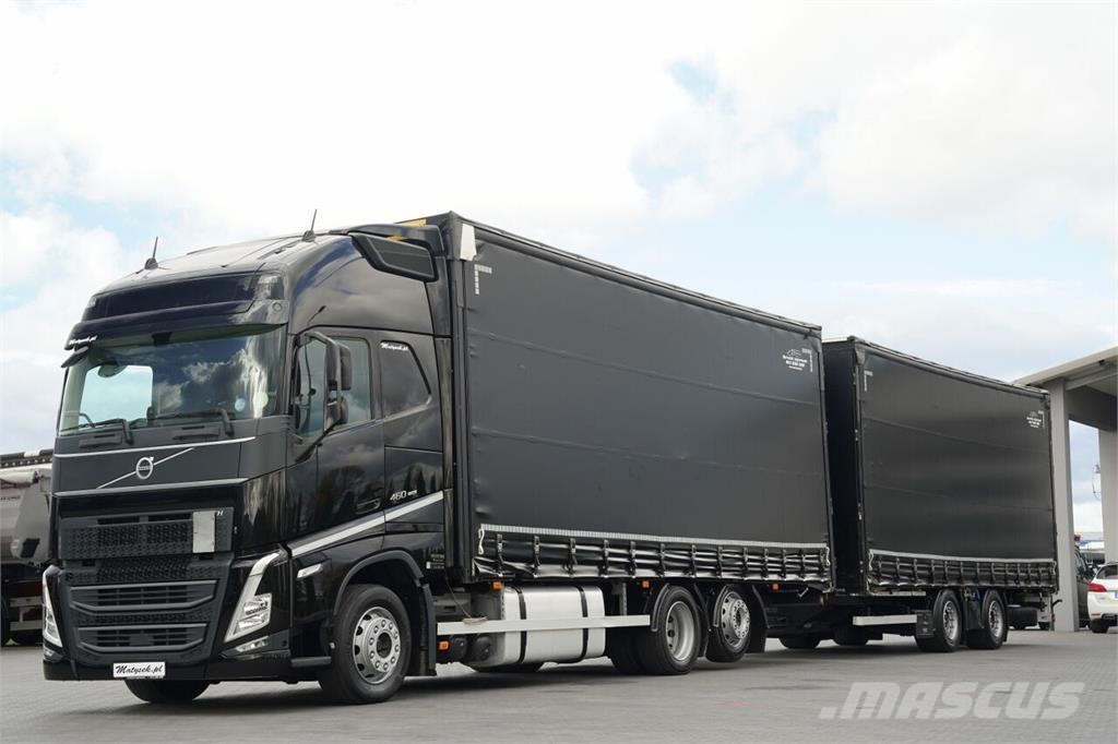 Volvo FH 460 / ZESTAW TANDEM / 120 M3 / PRZEJAZDOWY / 6x Pressukapelli kuorma-autot