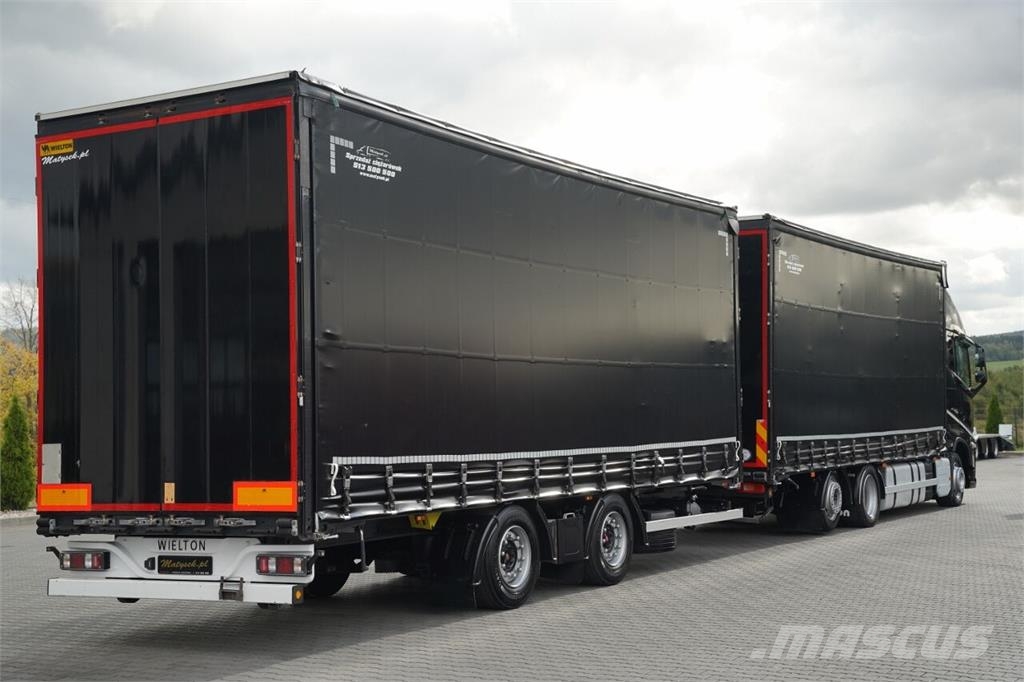 Volvo FH 460 / ZESTAW TANDEM / 120 M3 / PRZEJAZDOWY / 6x Pressukapelli kuorma-autot