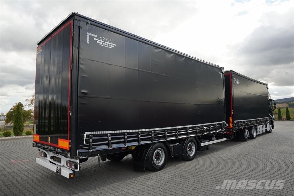 Volvo FH 460 / ZESTAW TANDEM / 120 M3 / PRZEJAZDOWY / 6x Pressukapelli kuorma-autot