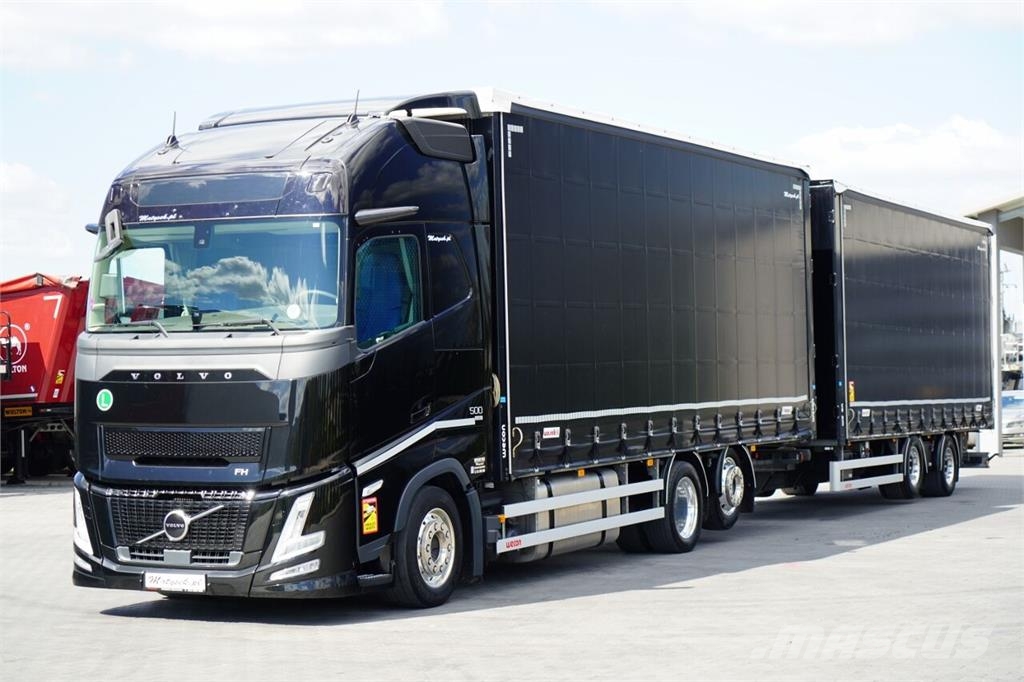 Volvo FH 500 Camiones de caja de lona