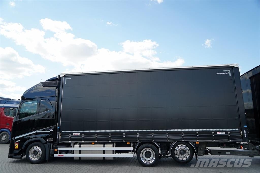 Volvo FH 500 Camiones de caja de lona