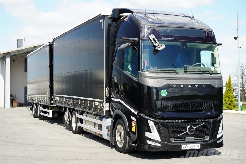 Volvo FH 500 Camiones de caja de lona