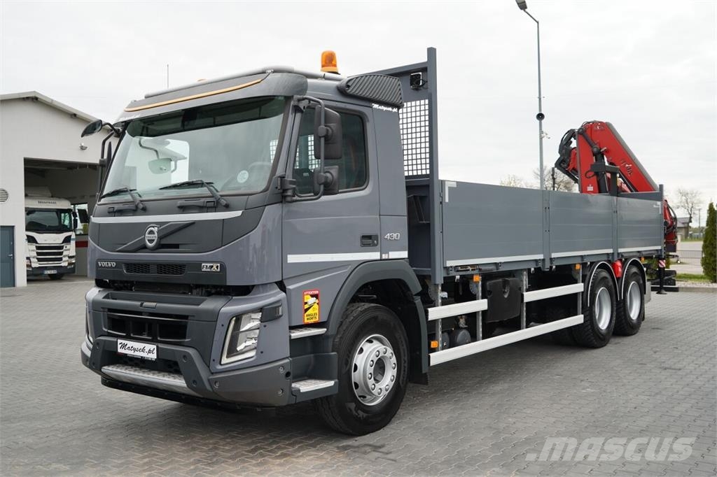 Volvo FMX 430 Camiones de cama baja