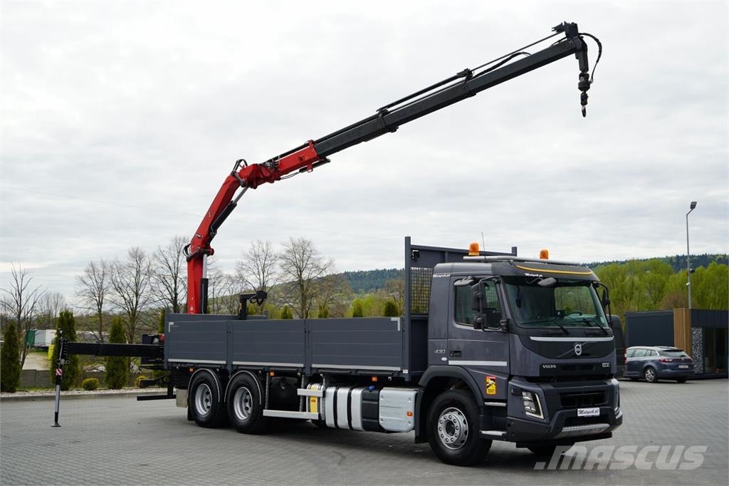 Volvo FMX 430 Camiones de cama baja