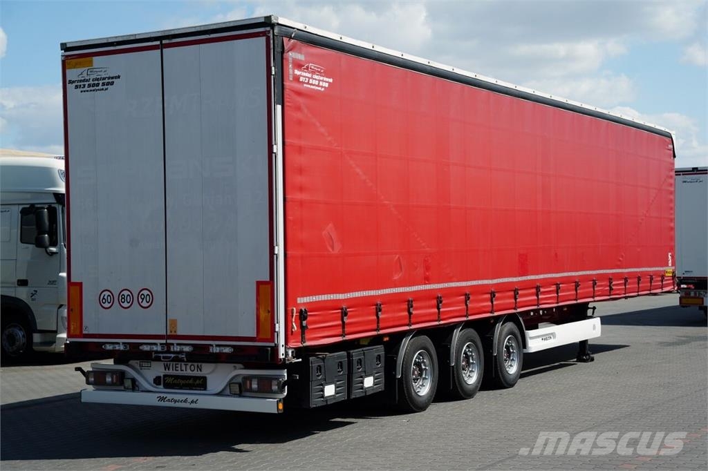 Wielton Curtainsider semi-trailers