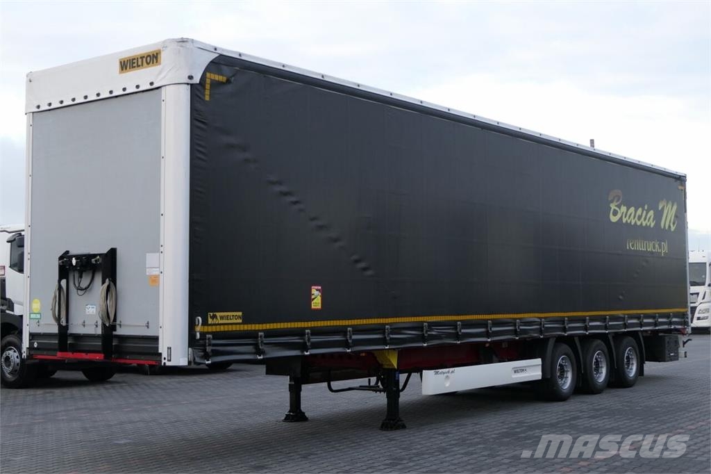 Wielton FIRANKA / MEGA /MULDA DO STALI - 9 M / COILMULDA / Poluprikolice sa ceradom