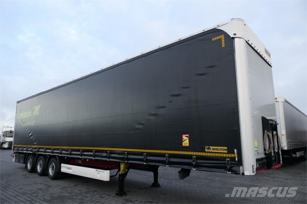 Wielton FIRANKA / MEGA /MULDA DO STALI - 9 M / COILMULDA / Poluprikolice sa ceradom