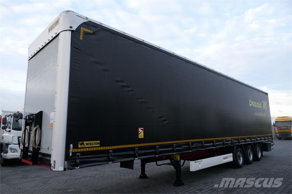 Wielton FIRANKA / MEGA /MULDA DO STALI - 9 M / COILMULDA / Poluprikolice sa ceradom