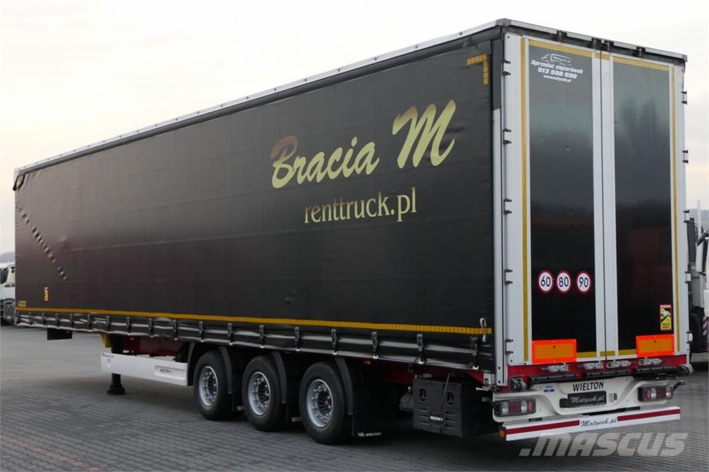 Wielton FIRANKA / MEGA /MULDA DO STALI - 9 M / COILMULDA / Poluprikolice sa ceradom