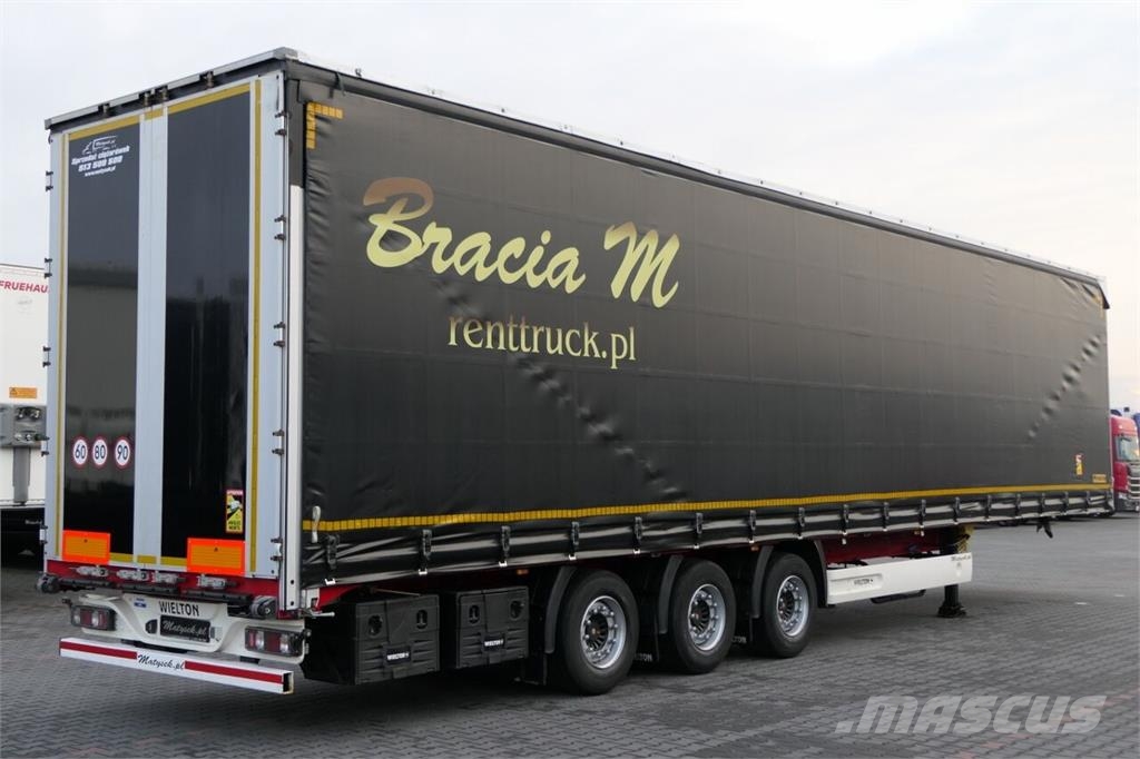 Wielton FIRANKA / MEGA /MULDA DO STALI - 9 M / COILMULDA / Poluprikolice sa ceradom