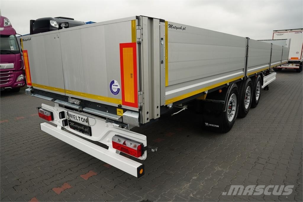 Wielton NACZEPA BURTOWA / DO BUDOWLANKI / NOWA / 2026 R /  Semi-trailer med lad/flatbed