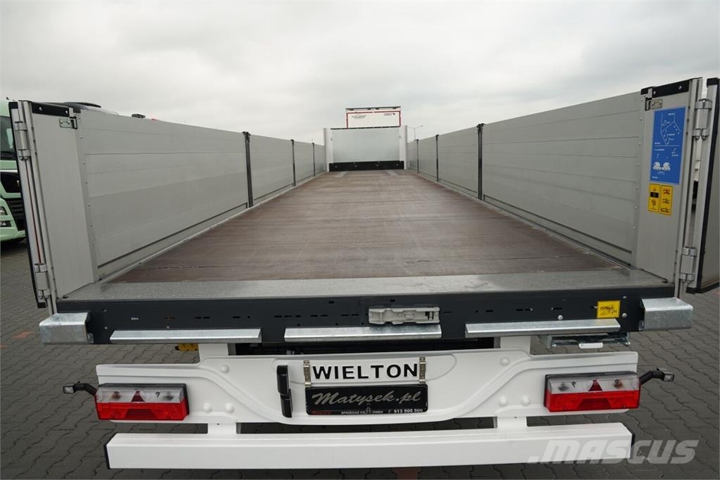 Wielton NACZEPA BURTOWA / DO BUDOWLANKI / NOWA / 2026 R /  Semi-trailer med lad/flatbed