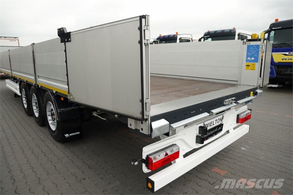 Wielton NACZEPA BURTOWA / DO BUDOWLANKI / NOWA / 2026 R /  Semi-trailer med lad/flatbed
