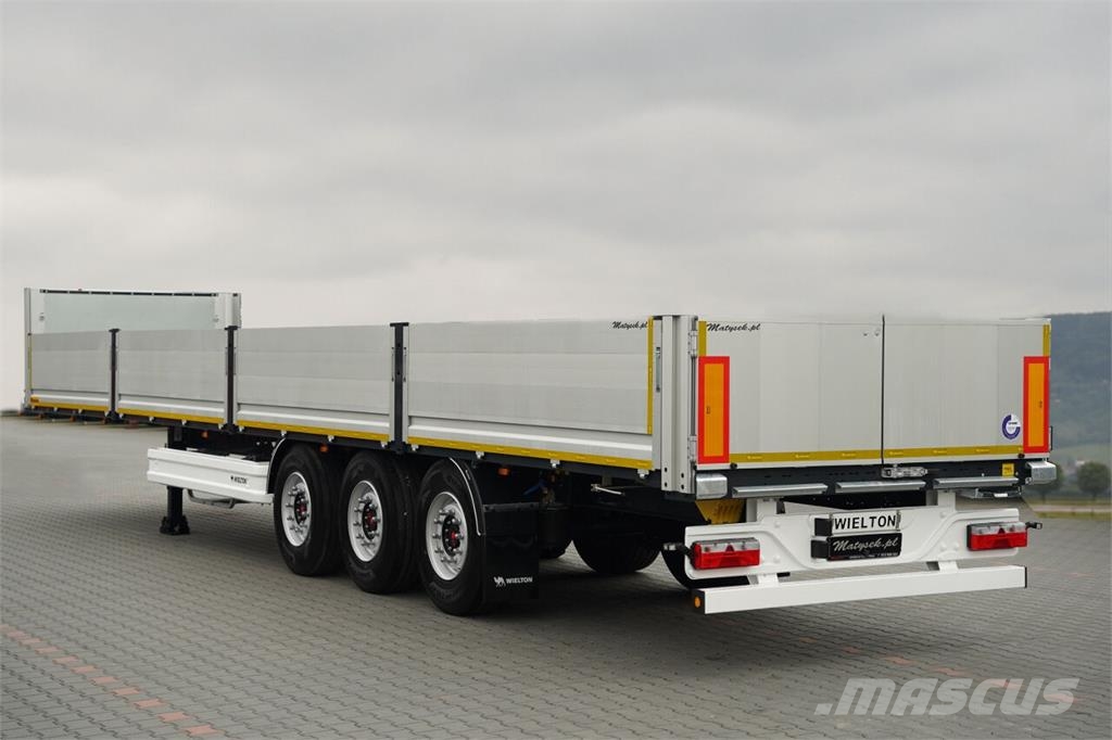 Wielton NACZEPA BURTOWA / DO BUDOWLANKI / NOWA / 2026 R /  Semi-trailer med lad/flatbed