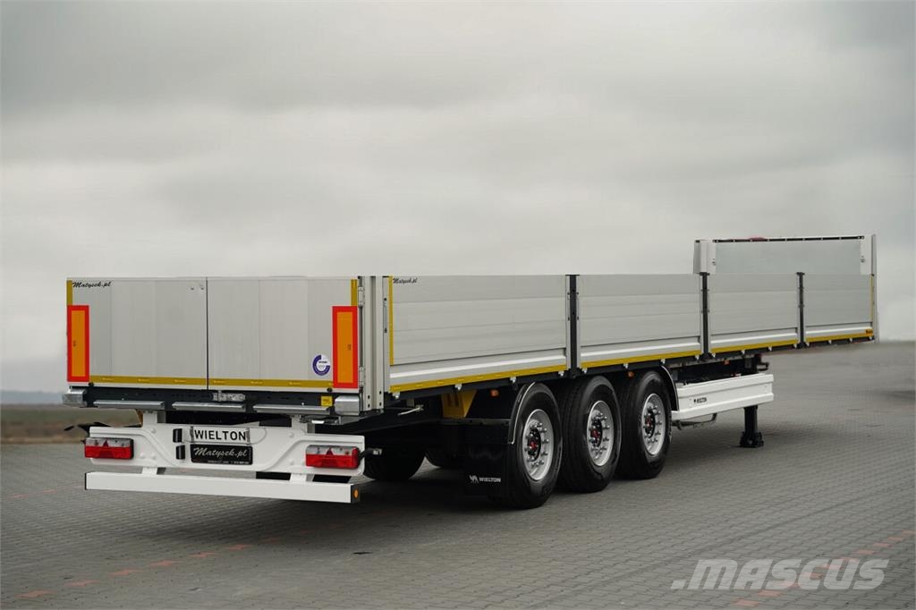 Wielton NACZEPA BURTOWA / DO BUDOWLANKI / NOWA / 2026 R /  Semi-trailer med lad/flatbed