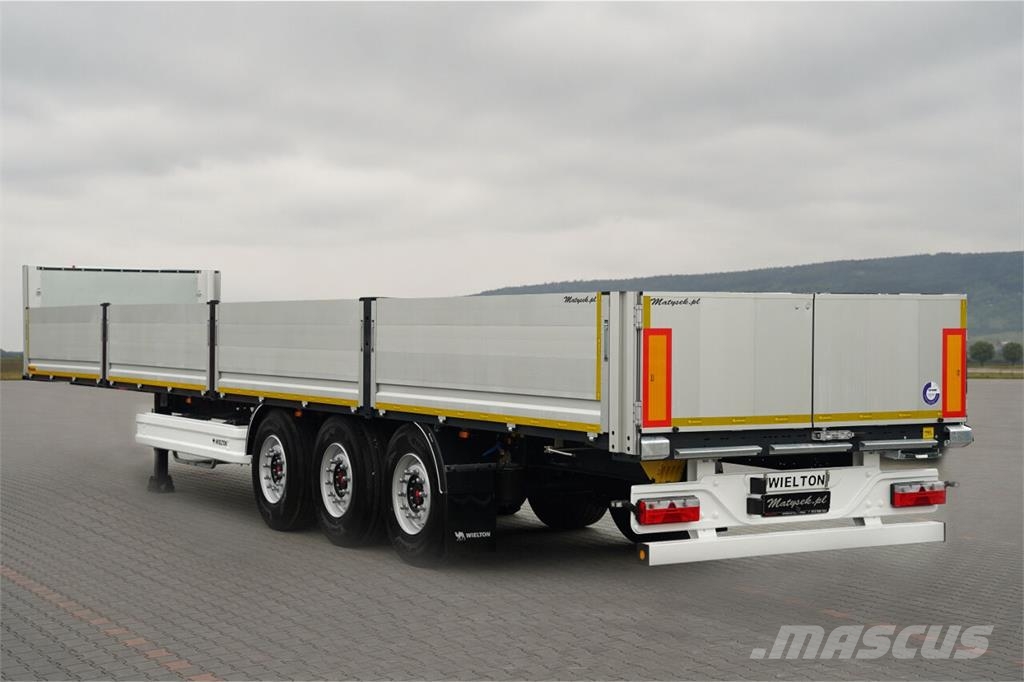 Wielton NACZEPA BURTOWA / DO BUDOWLANKI / NOWA / 2026 R /  Semi-trailer med lad/flatbed