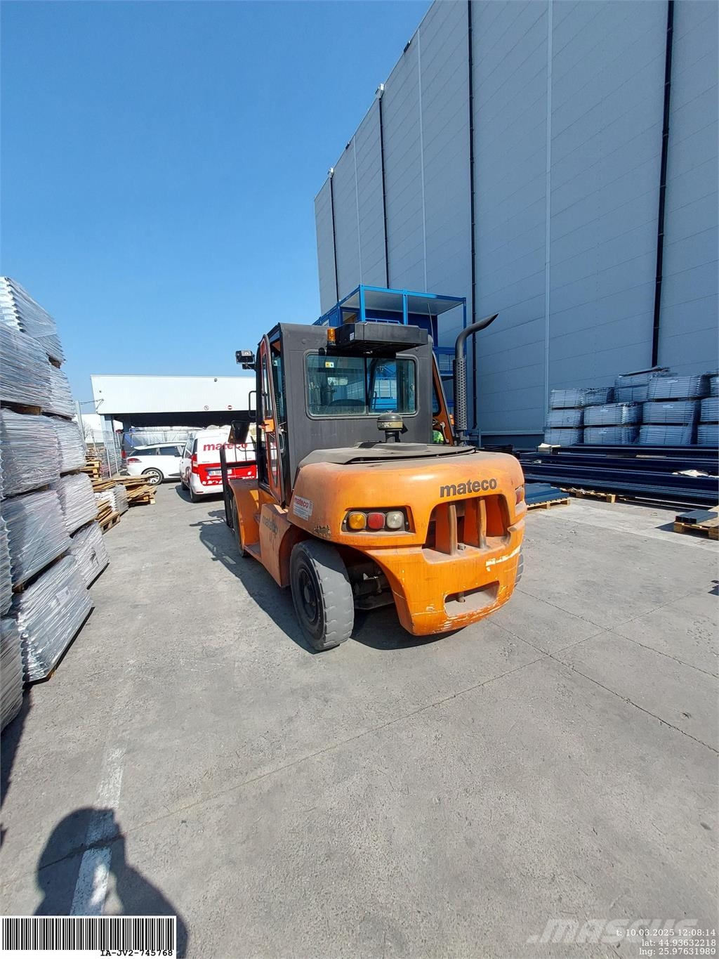Doosan D70 S-5 T 4,55 m, F 1,8 m Kahveltõstukid - muud