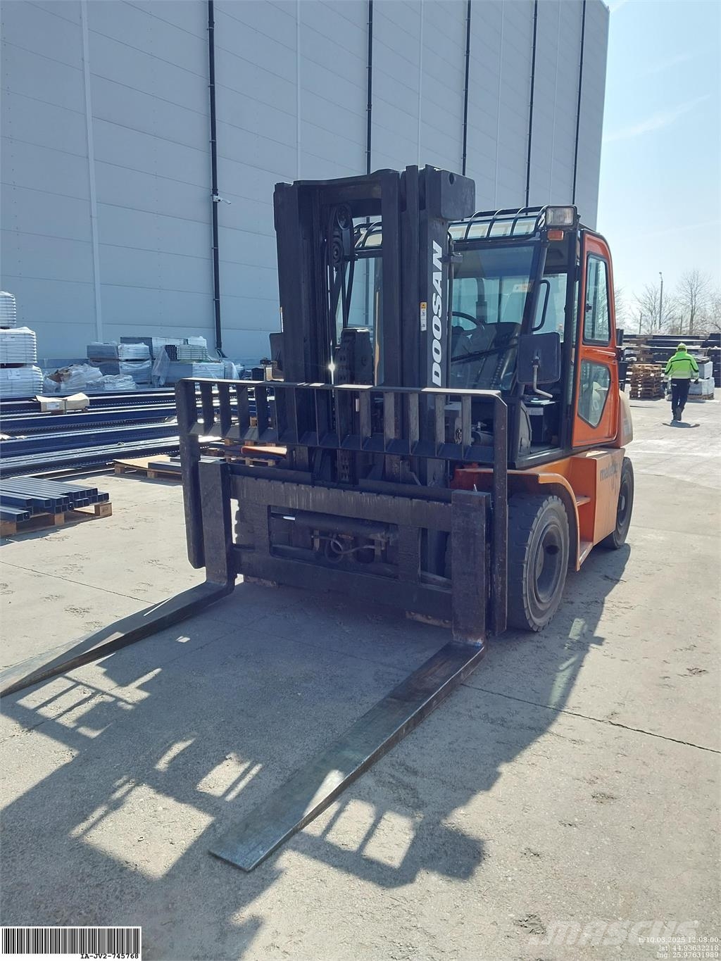 Doosan D70 S-5 T 4,55 m, F 1,8 m Kahveltõstukid - muud