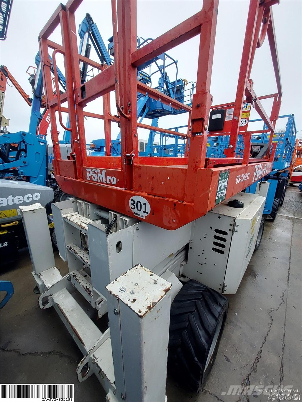 Genie GS3369RT Ανυψωτήρες ψαλιδωτής άρθρωσης