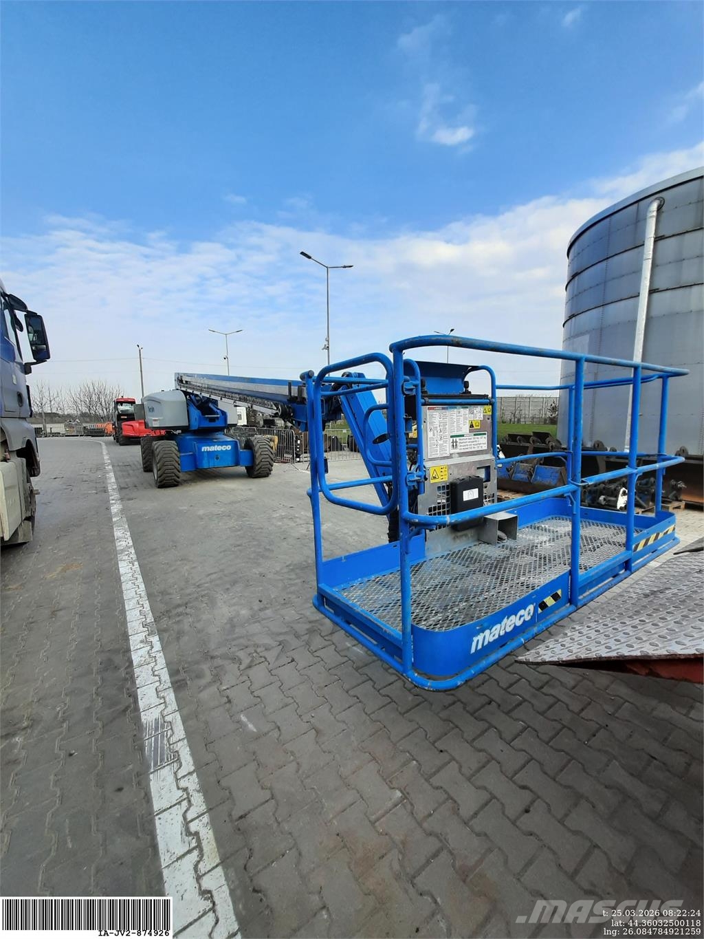 Genie S-85 Ανυψωτήρες με αρθρωτό βραχίονα