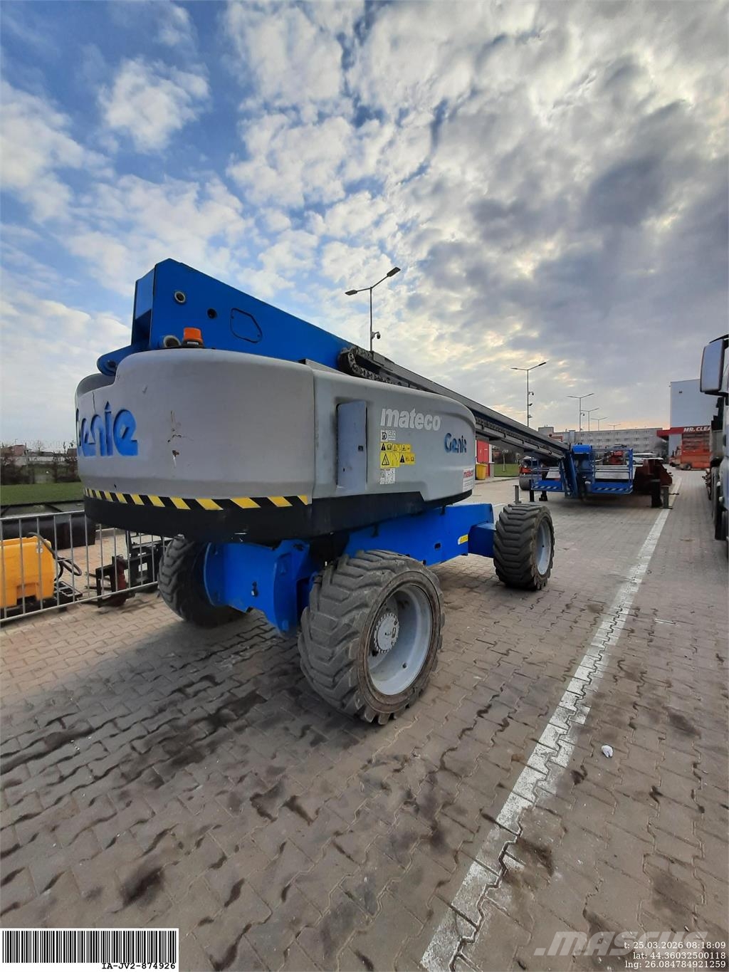 Genie S-85 Ανυψωτήρες με αρθρωτό βραχίονα
