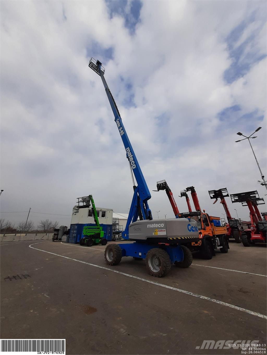 Genie S-85 Ανυψωτήρες με αρθρωτό βραχίονα