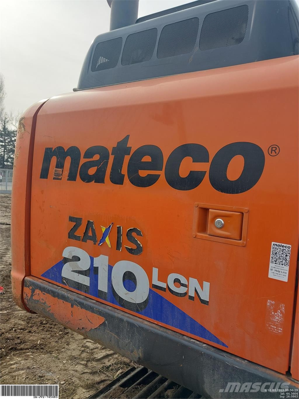 Hitachi ZX210LCN-6 Bageri guseničari