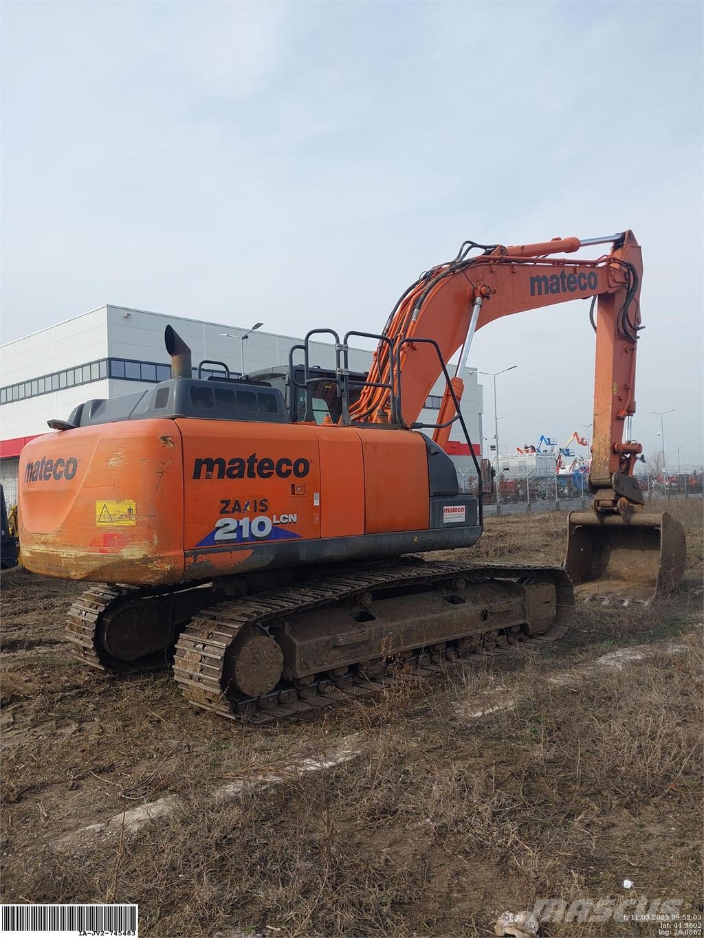 Hitachi ZX210LCN-6 Bageri guseničari