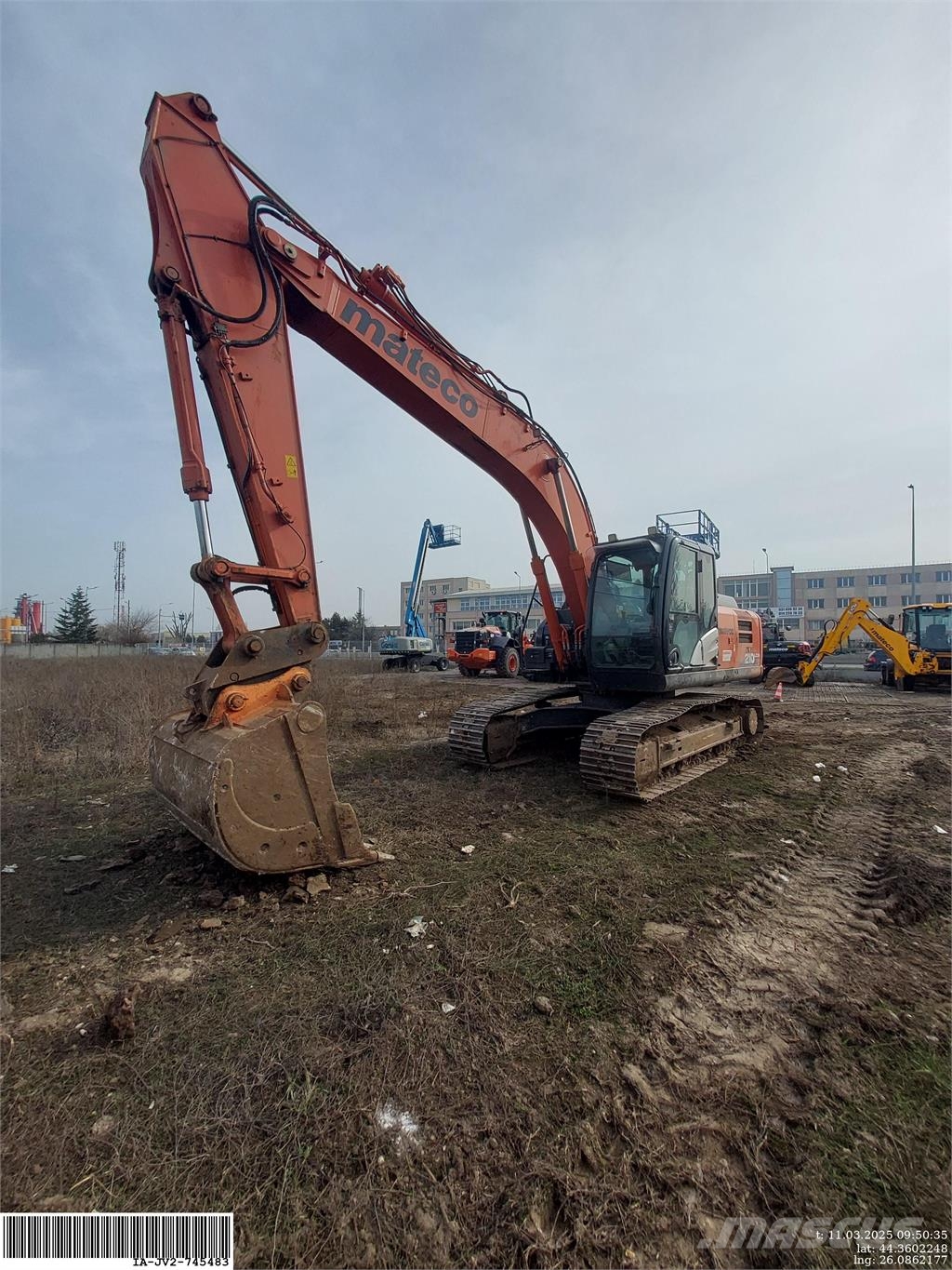 Hitachi ZX210LCN-6 Bageri guseničari
