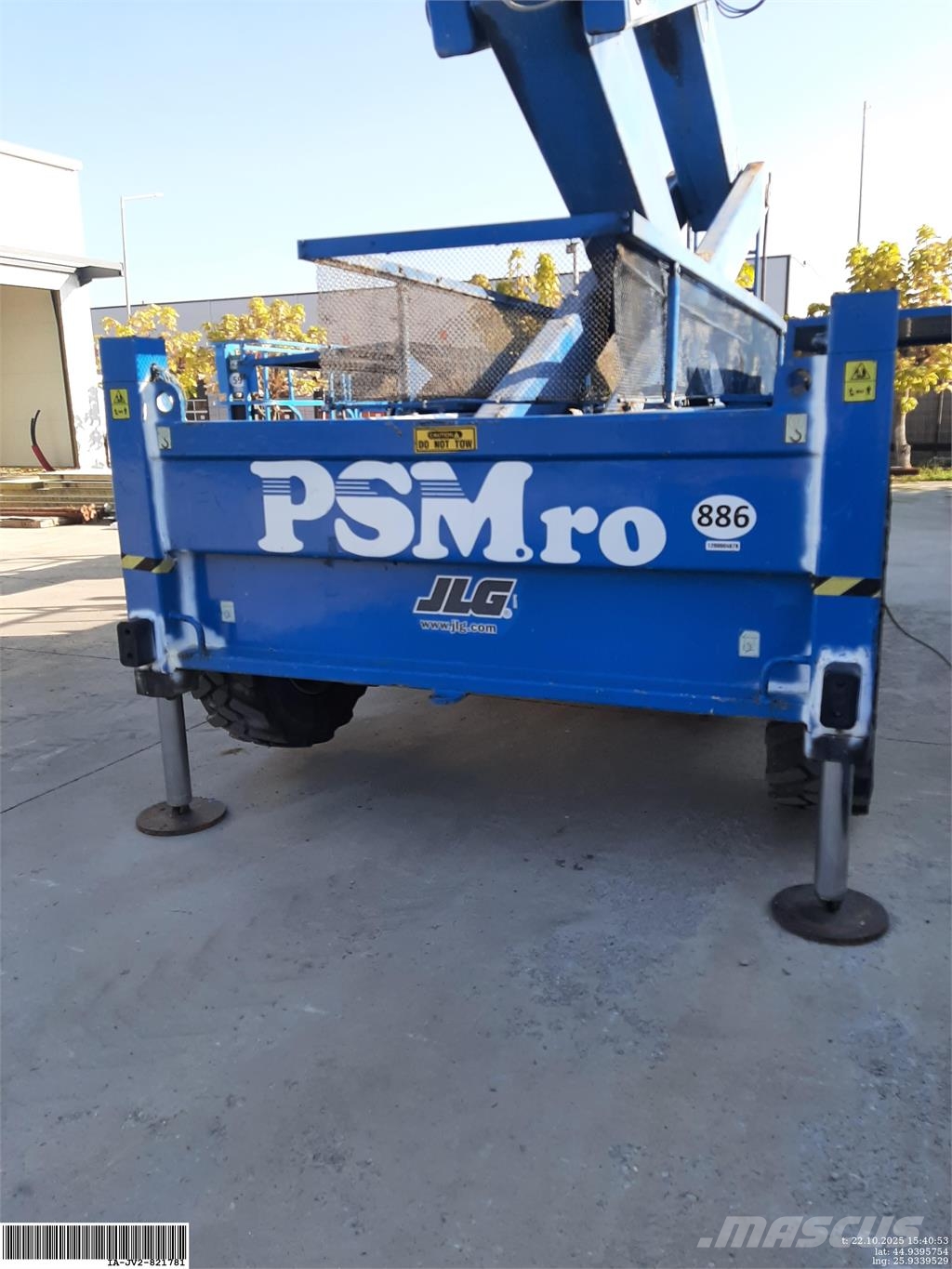 JLG 245-25 Žirkliniai keltuvai