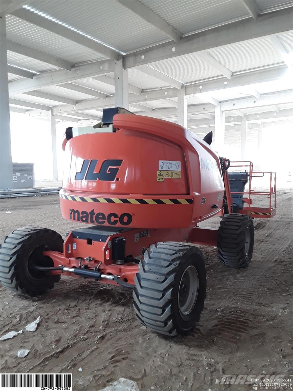 JLG 450AJ Körüklü personel platformları