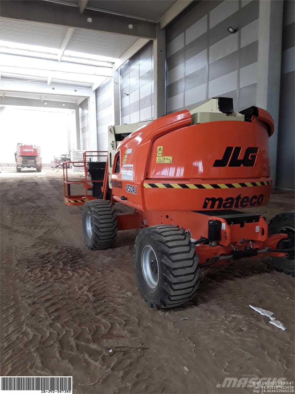 JLG 450AJ Körüklü personel platformları