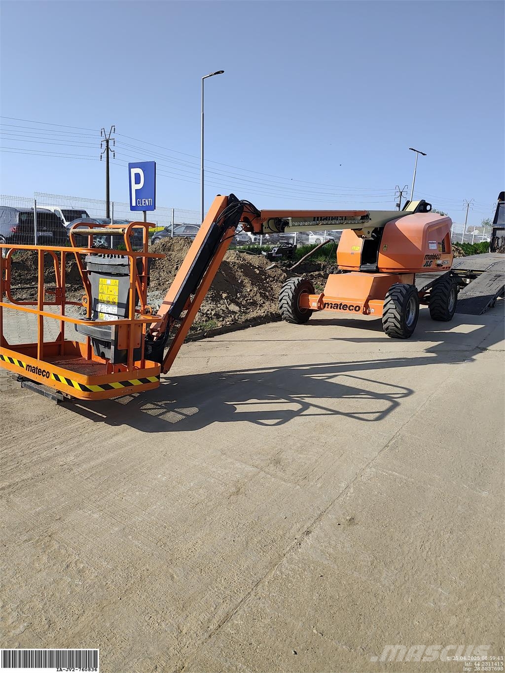 JLG 460SJ 관절형 전동이동 리프트