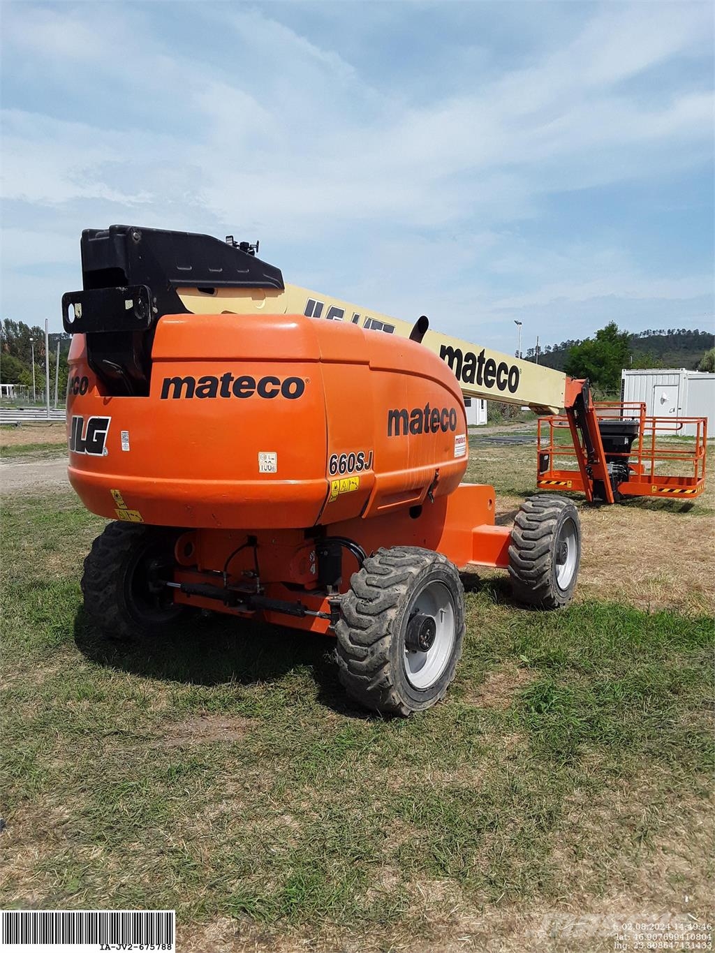 JLG 660SJ Zglobne dvižne ploščadi