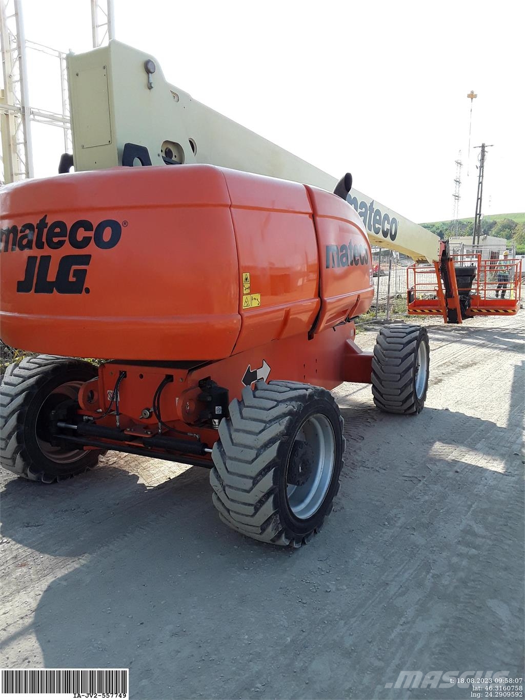JLG 860SJ Kloubové plošiny