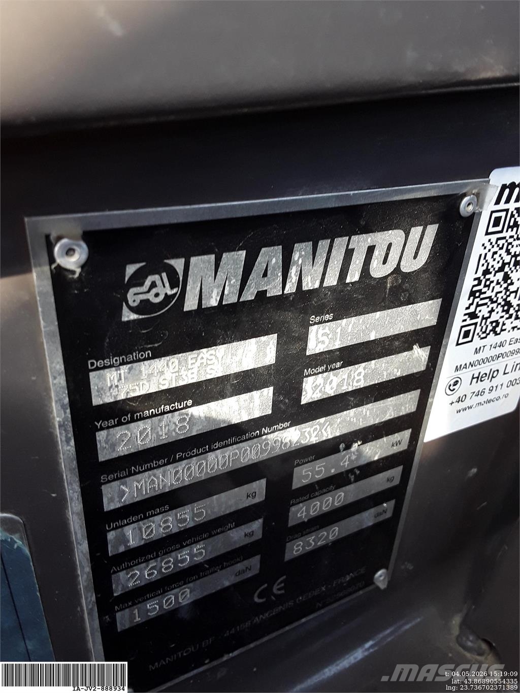 Manitou MT 1440 Easy Otros