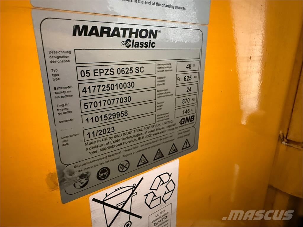 Jungheinrich EFG 216K Electric forklifts