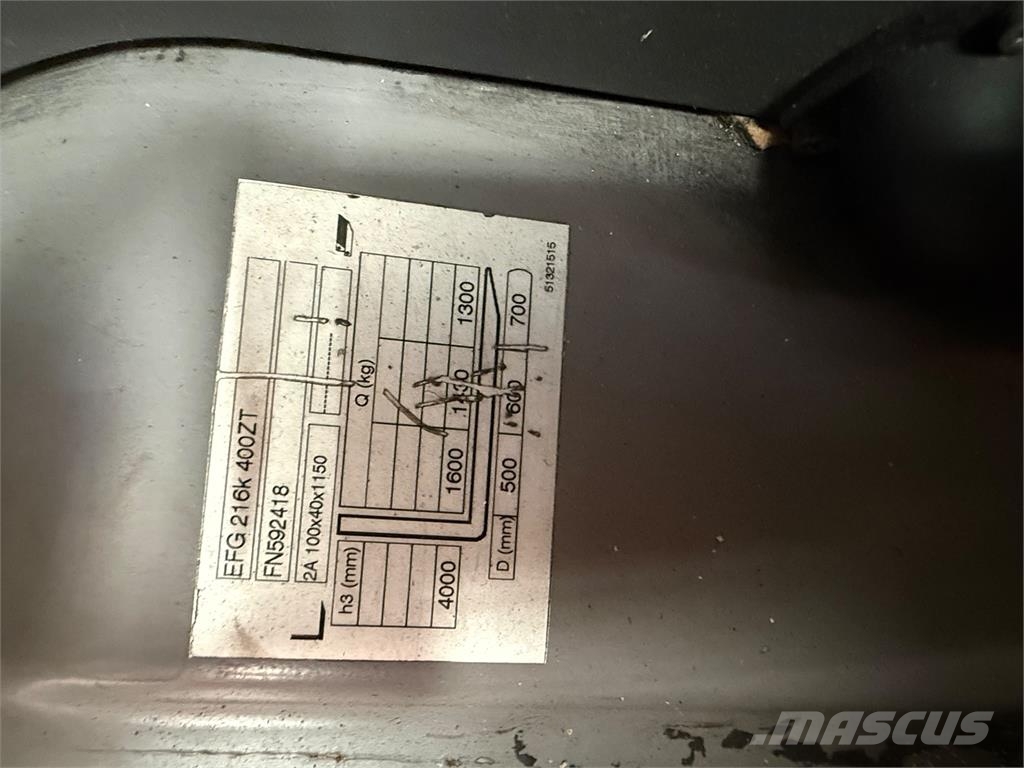 Jungheinrich EFG 216K Electric forklifts