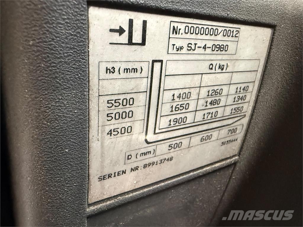 Jungheinrich EFG-DF20MFGE Electric forklifts