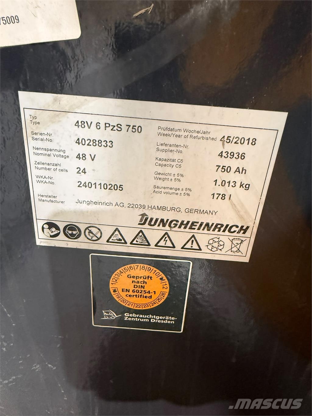 Jungheinrich EFG316 Electric forklifts